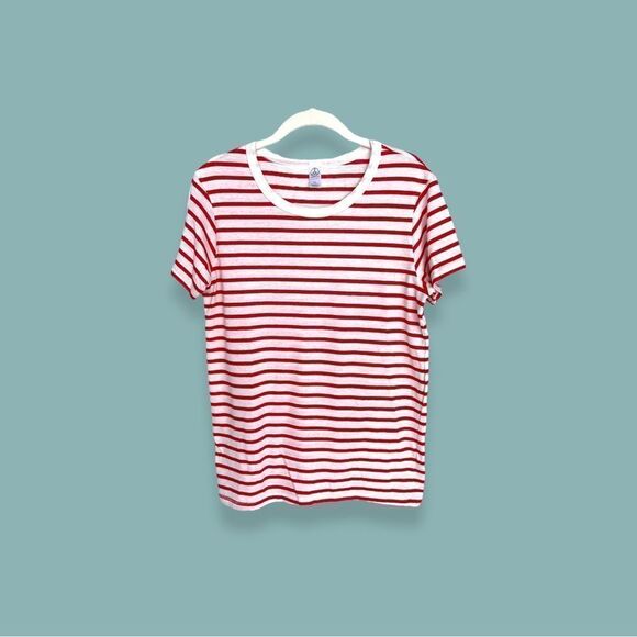 ALTERNATIVE round neck stripe T Size XL - Picture 1 of 6